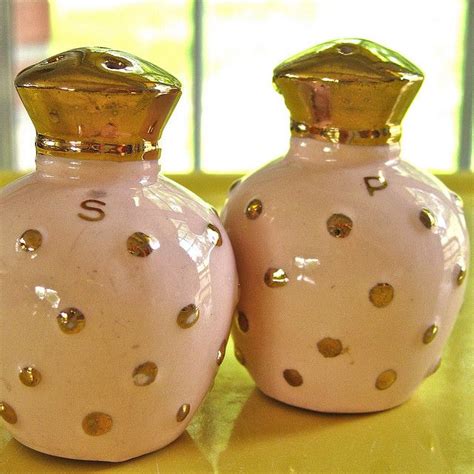 Sprinkle magic onto your dishes with these pink salt and pepper shakers